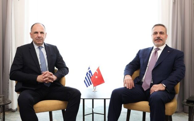 Τι είπε ο Γεραπετρίτης στον Φιντάν για τη νεο-οθωμανική «Γαλάζια Πατρίδα»