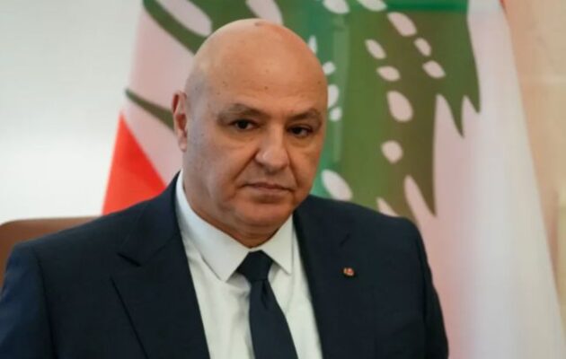 Πρόεδρος Αούν: «Δεν θα παραχωρήσουμε ούτε σπιθαμή λιβανικού εδάφους» στο Ισραήλ