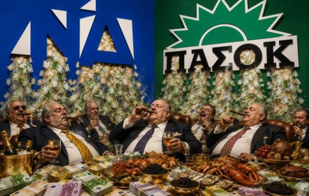ΕΛ.Α.Σ.: ΠΑΣΟΚ και ΝΔ ανήκουν στις τράπεζες – Στο 1,16 δισ. € το «φέσι» από τα «δανεικά και αγύριστα» της ΝΔ και του ΠΑΣΟΚ