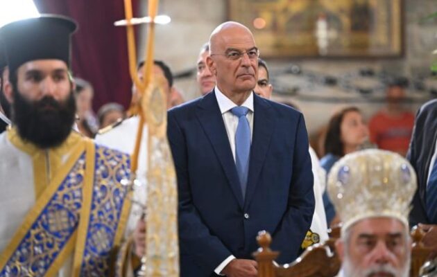Νίκος Δένδιας: Οι Ένοπλες Δυνάμεις της Πατρίδας μας στέκονται απέναντι στους δυστοπικούς καιρούς