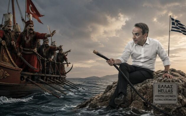 Η ΕΛ.Α.Σ. «σφυροκοπά» για την ηλεκτρική διασύνδεση Ελλάδας-Κύπρου: «Ο κ. Μητσοτάκης δεν διαθέτει στρατηγική με αρχή, μέση και τέλος απέναντι στην Τουρκία και τις προκλήσεις της»