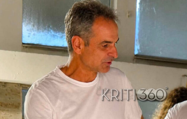 Στα Χανιά για διακοπές ο Κυριάκος Μητσοτάκης