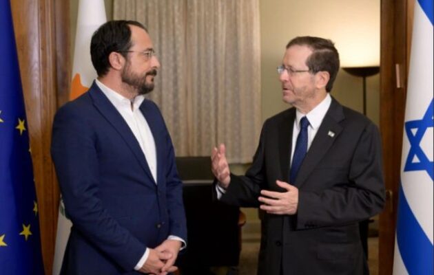 Ο Πρόεδρος του Ισραήλ «πετάγεται» στην Κύπρο – Χριστοδουλίδης και Χέρτσογκ συναντώνται για την εμβάθυνση της συνεργασίας και την ενίσχυση των δεσμών