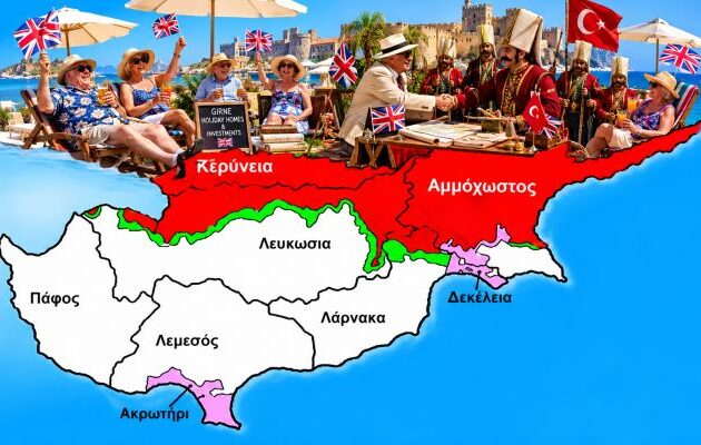 Βρετανοί έποικοι στα κατεχόμενα της Κύπρου: Παράνομο ρίαλ εστέιτ με τις περιουσίες των Ελληνοκυπρίων