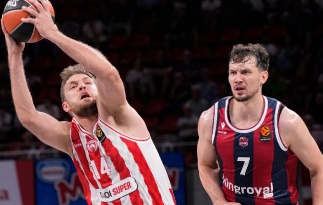 Euroleague: Πέρασε με 100σταρα από τη Βιτόρια ο Ολυμπιακός 106-89 τη Μπασκόνια