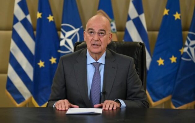 Νίκος Δένδιας: «Η παραδοσιακή διάκριση μεταξύ ειρήνης και πολέμου, πολιτικού πεδίου και στρατιωτικού πεδίου, έχει πλέον αμβλυνθεί»