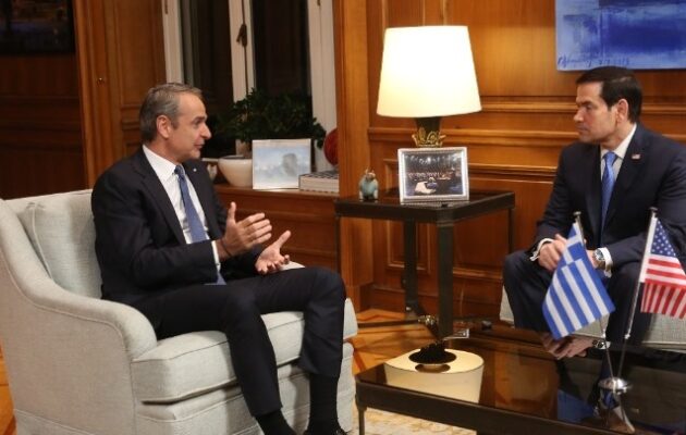 Ρούμπιο: Περισσότερες ευκαιρίες για Ελλάδα και ΗΠΑ σε οικονομία, ενέργεια και εμπόριο