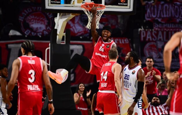 Euroleague: Σαρωτικός Ολυμπιακός στην πρώτη του εμφάνιση στη SUNEL Arena 89-66 την Αναντολού Εφές
